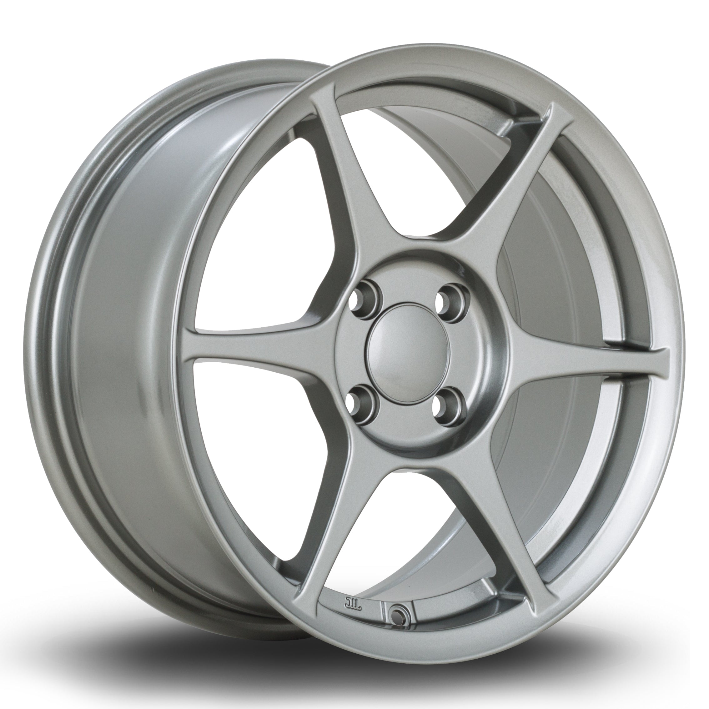 356 Wheels TFS4 15x7 ET38 4x100 Steelgrey