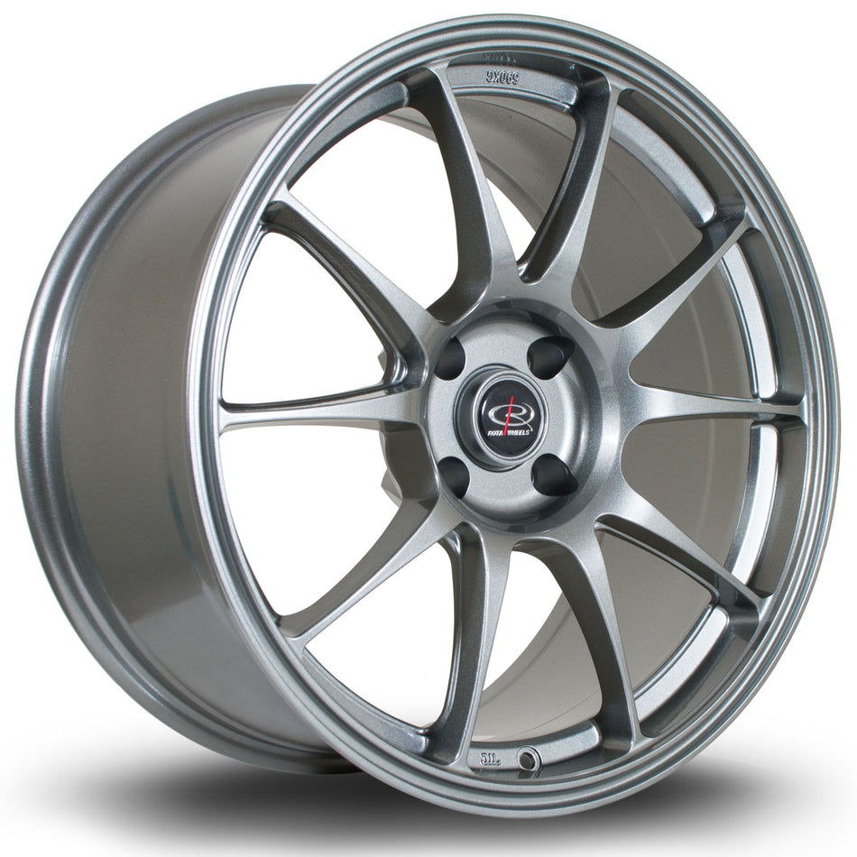 Rota Titan 18x9 ET20 4x108 SteelGrey