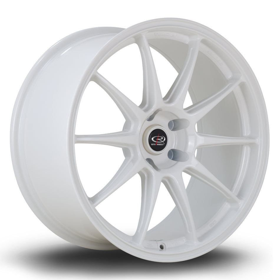Rota Titan Plus 19x9.5 ET22 5x114.3 White