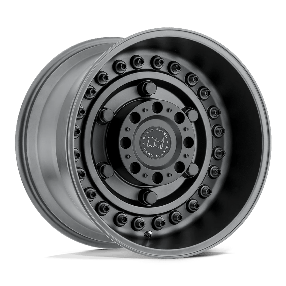 Black Rhino Hard Alloys ARMORY 20x12 ET-44 8x170 Gun Black