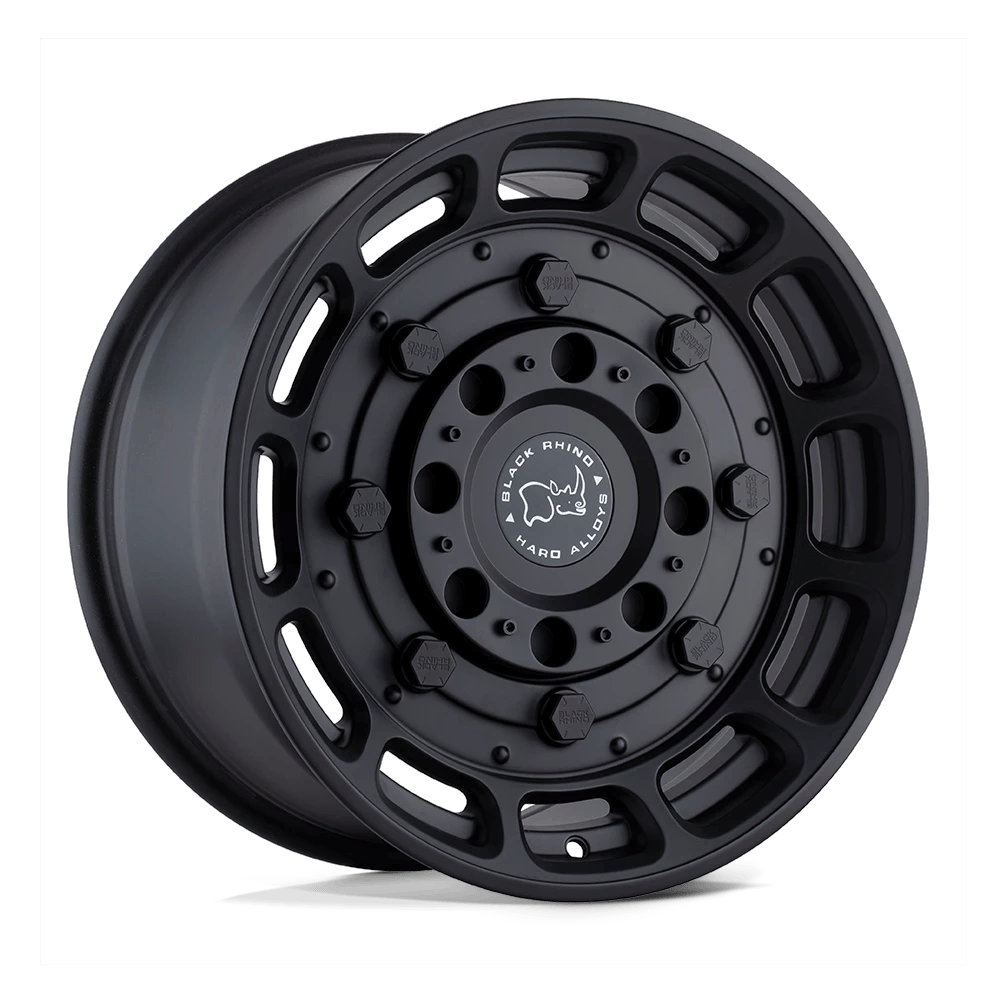 Black Rhino Hard Alloys WARTHOG 17x8.5 ET0 6x120 Matte Black