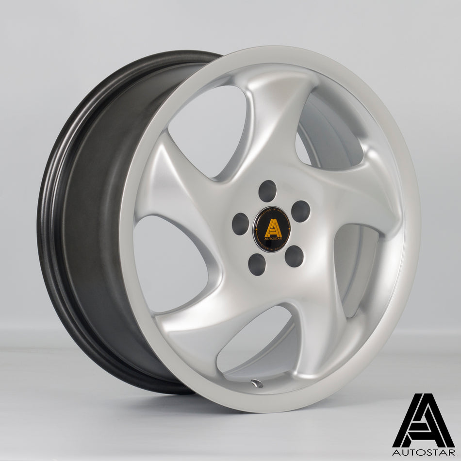 Autostar Twist 17x7.5 ET35 5x100 Silver