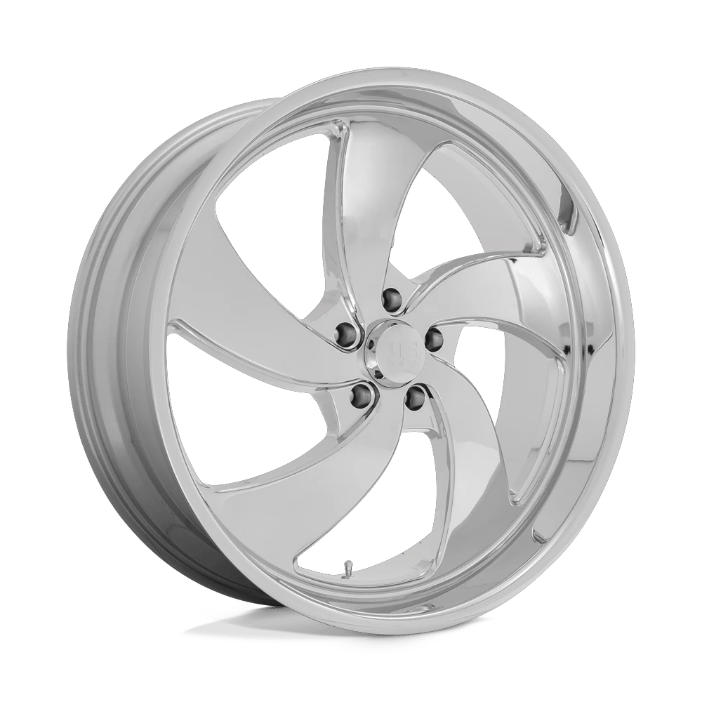 US Mag 1PC U132 DESPERADO 20x8 ET1 5x120.6 Chrome