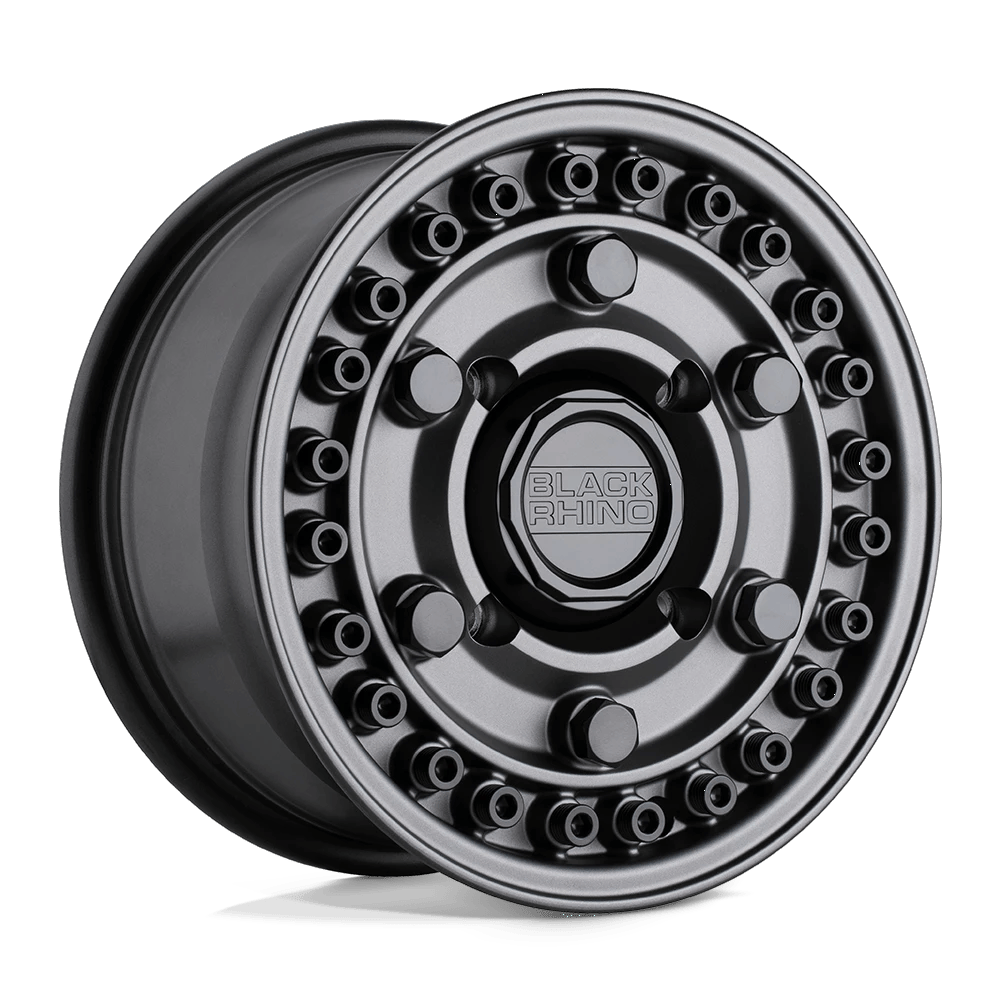 Black Rhino Hard Alloys - UTV ARMORY UTV 15x7 ET51 4x110 Gun Black