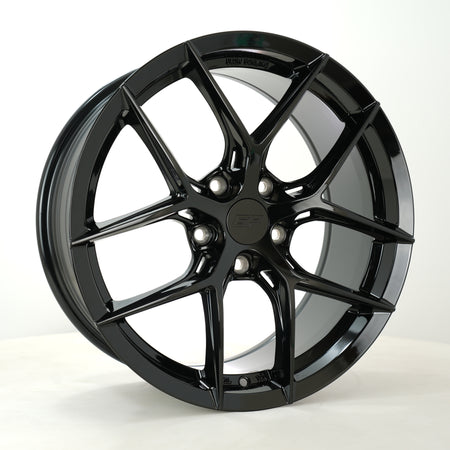 6Performance Vortex 18x8 ET43 5x112 Black