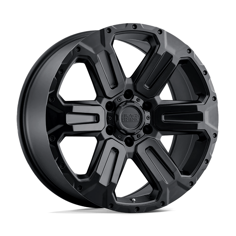 Black Rhino Hard Alloys WANAKA 18x9 ET12 6x120 Matte Black