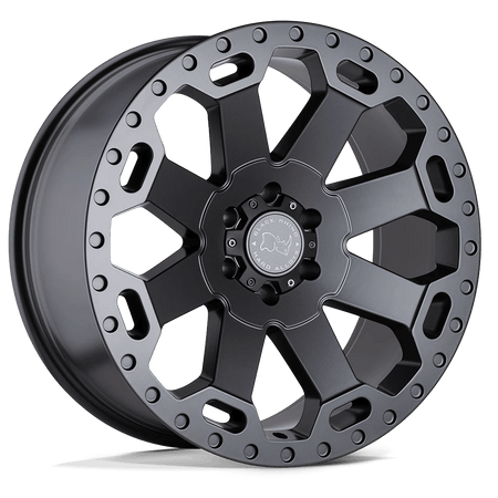 Black Rhino Hard Alloys WARLORD 17x8 ET30 5x127 Matte Gunmetal