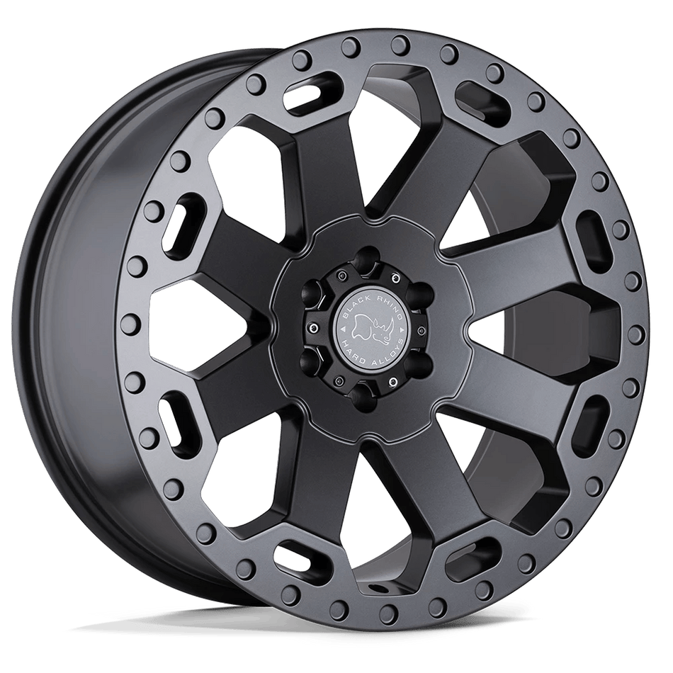 Black Rhino Hard Alloys WARLORD 18x9 ET12 8x180 Matte Gunmetal