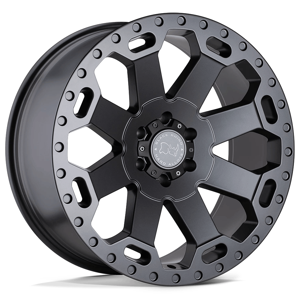 Black Rhino Hard Alloys WARLORD 17x8 ET35 5x114.3 Matte Gunmetal