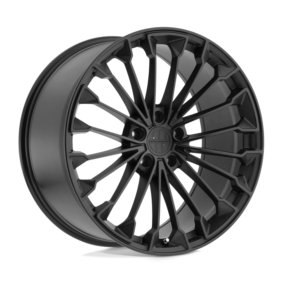 Victor Equipment WURTTEMBURG 18x10.5 ET55 5x130 Matte Black w/ Gloss Black Face