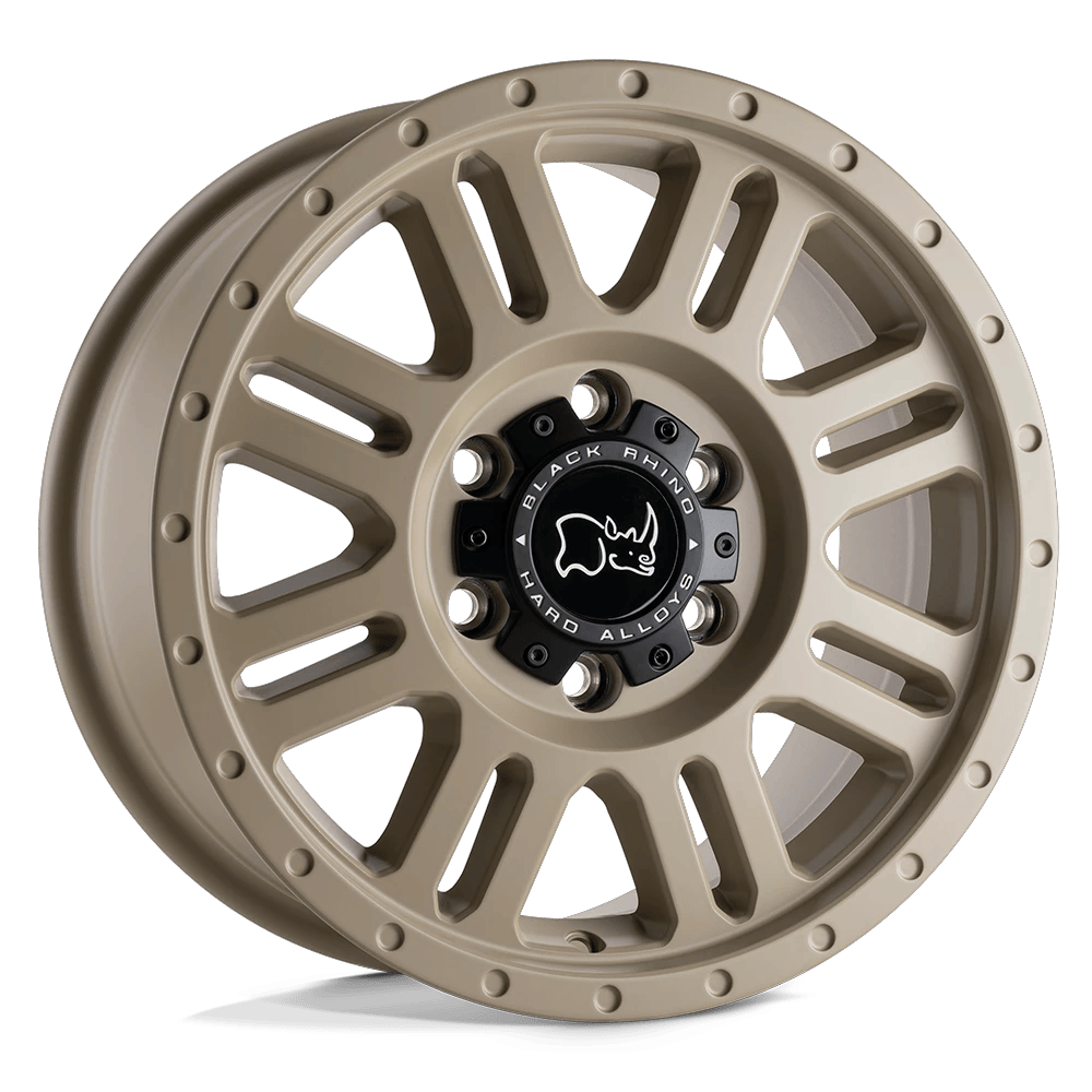 Black Rhino Hard Alloys YELLOWSTONE 17x8 ET38 6x130 Desert Sand