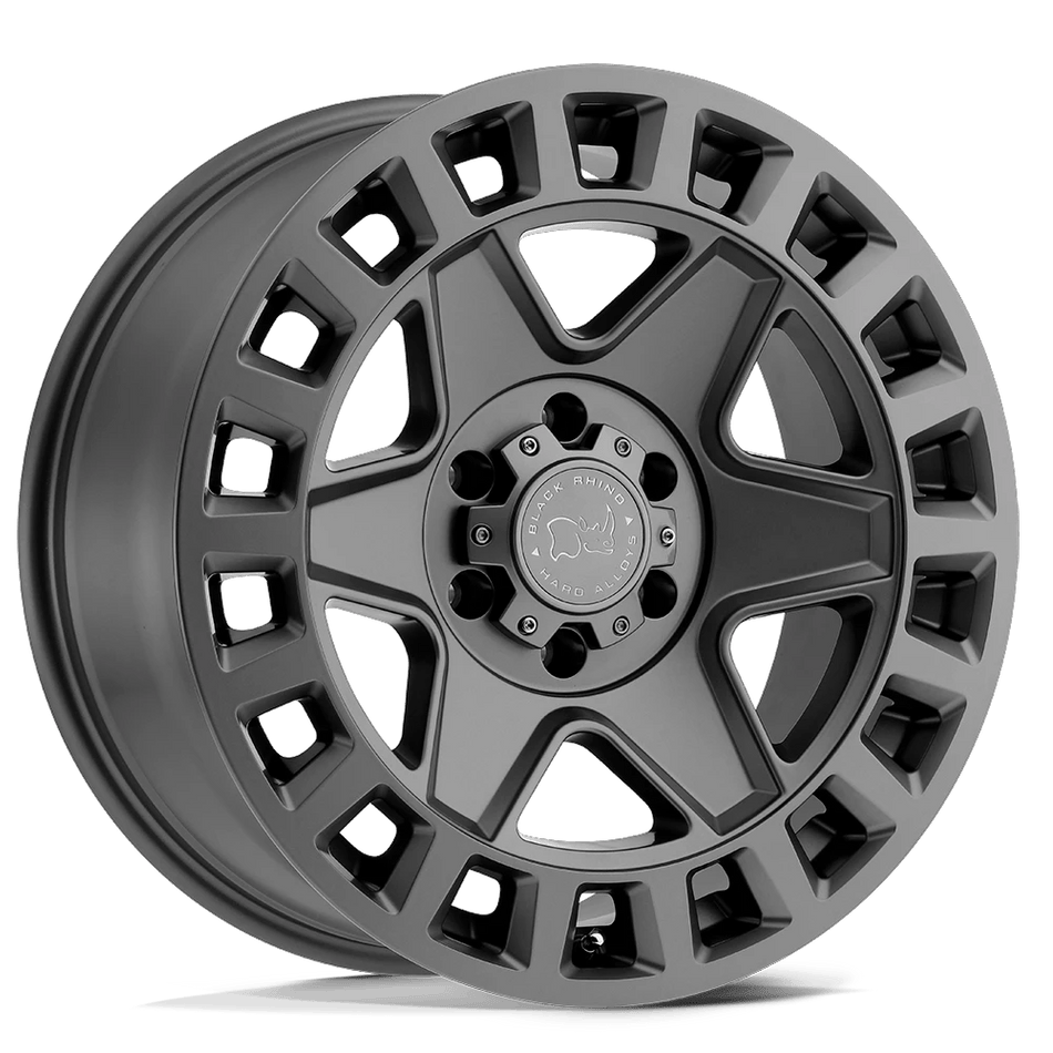 Black Rhino Hard Alloys YORK 20x9 ET-12 5x127 Matte Gunmetal