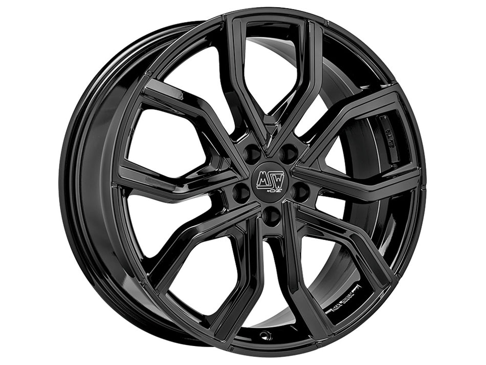 MSW 41 20x8.5 ET35 5x112 GLOSS BLACK