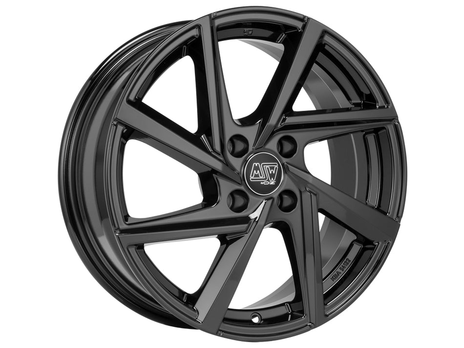 MSW 80-4 17x7 ET20 4x108 GLOSS BLACK