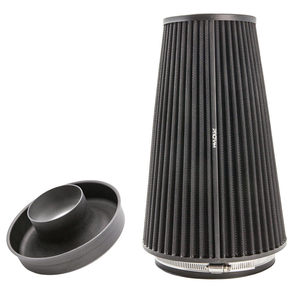Ramair PRORAM 83mm ID Neck XLarge Cone Air Filter with Velocity Stack and Coupling