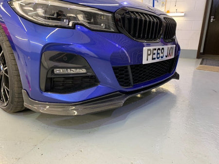 BMW 3 SERIES G20 CARBON FIBRE SPLITTER - MP STYLE - CT Carbon