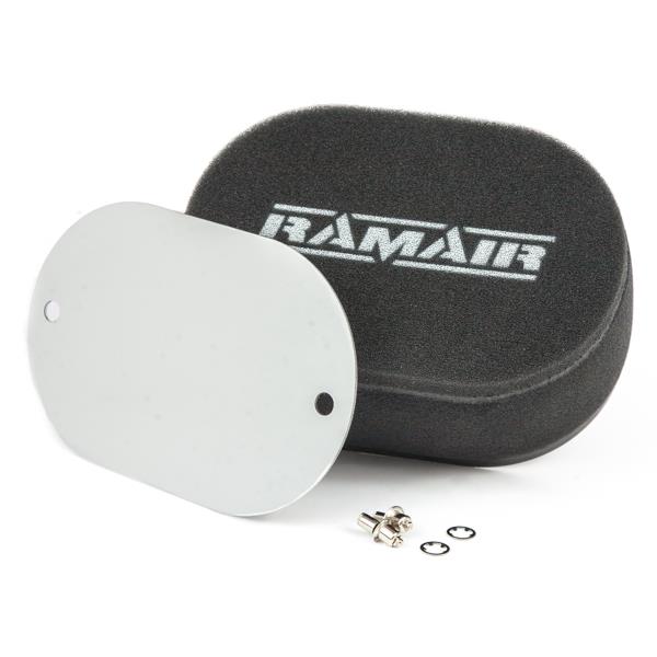 Ramair RS2-245-402 - Carb  Air Filter With Blank Baseplate - 40mm Internal Height