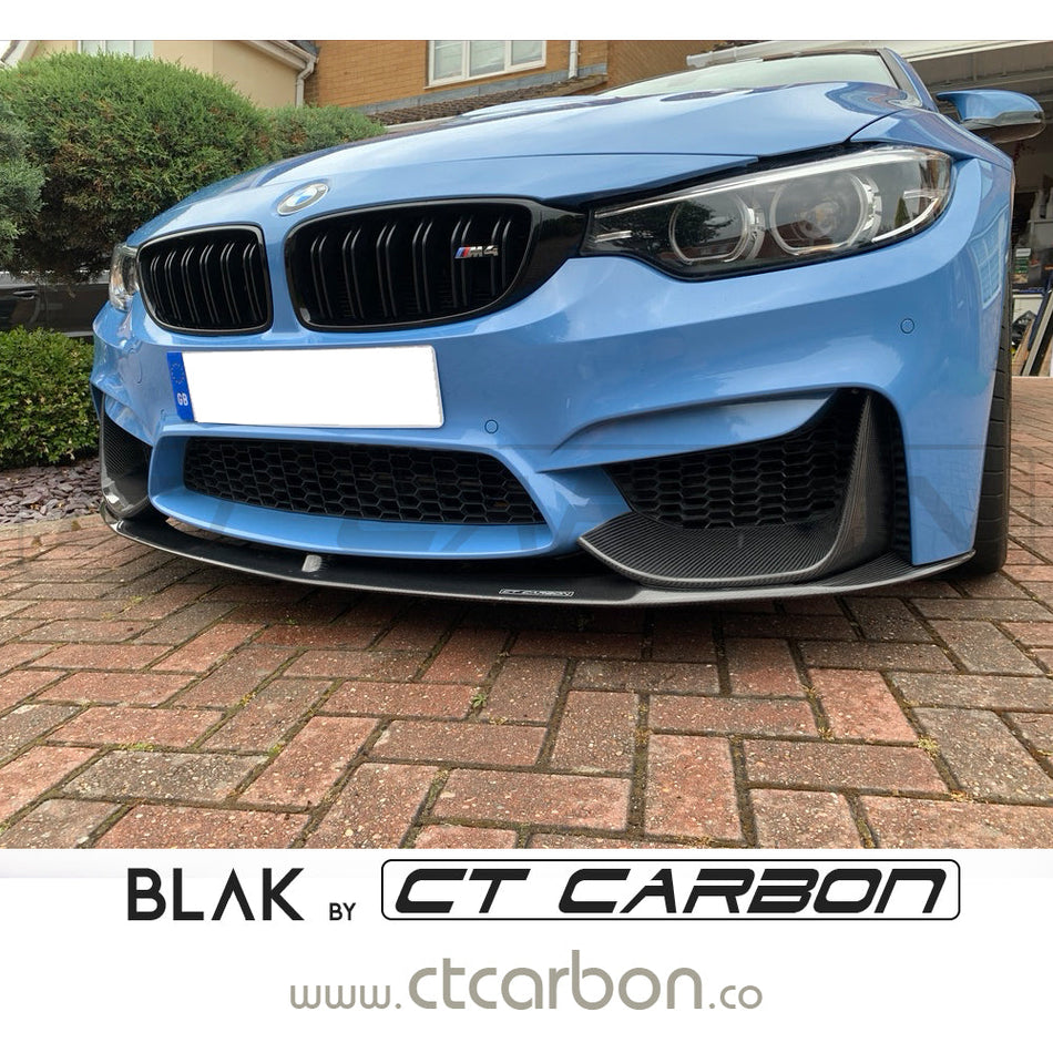 BMW M3 F80 DOUBLE SLAT BLACK GRILL - BLAK BY CT CARBON - CT Carbon