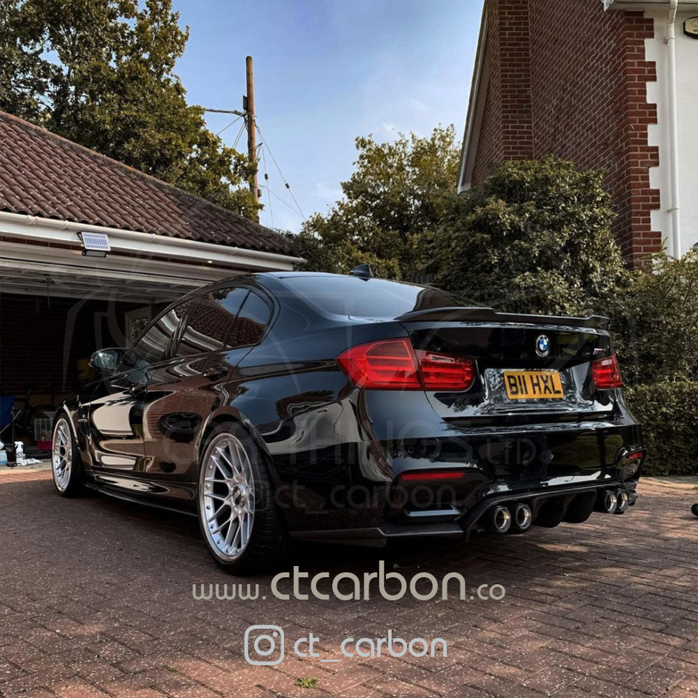 BMW M3/M4 (F80 F82 F83) CARBON FIBRE DIFFUSER - V-STYLE - CT Carbon