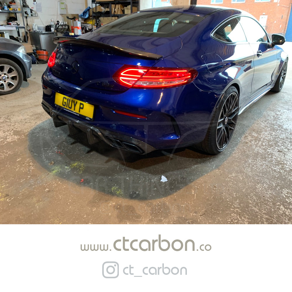 MERCEDES C63 W205 COUPE FULL CARBON FIBRE KIT - B STYLE - CT Carbon