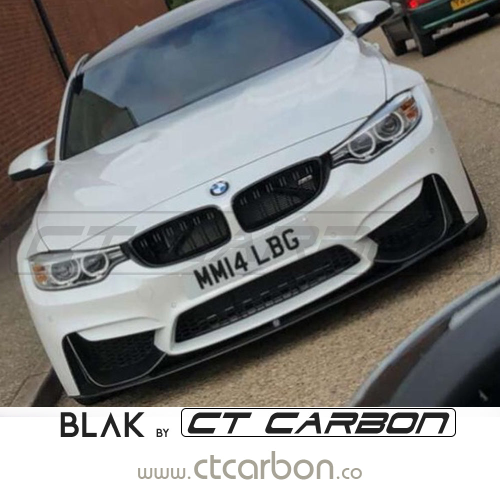 BMW M3 F80 DOUBLE SLAT BLACK GRILL - BLAK BY CT CARBON - CT Carbon