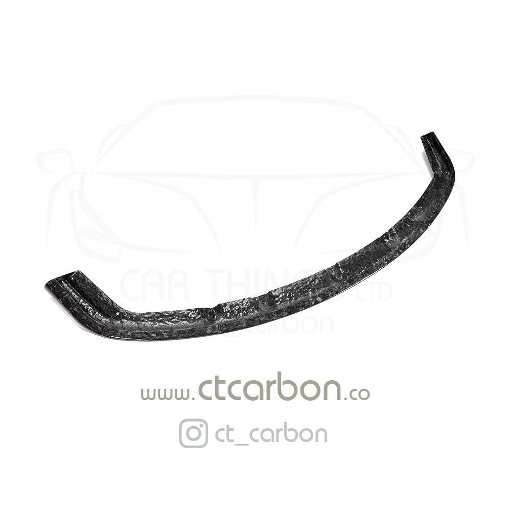 BMW M2C F87 FORGED CARBON FIBRE SPLITTER - 3D STYLE - CT Carbon