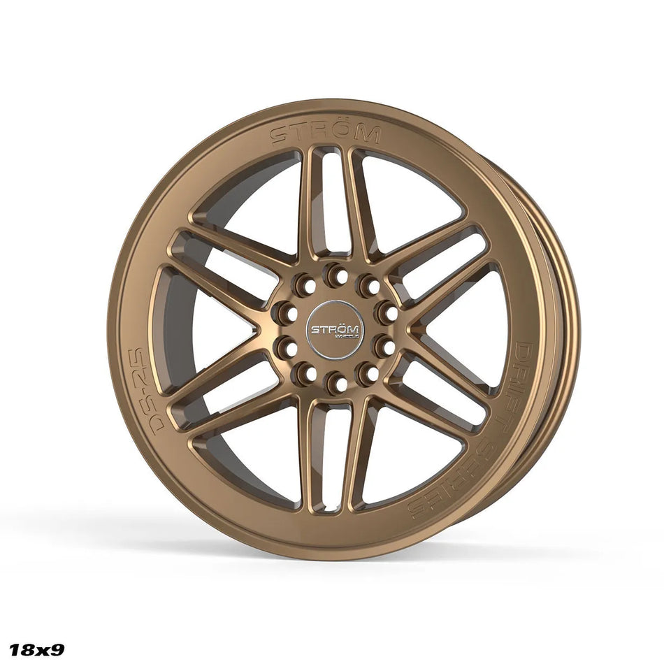 STROM DS-25 18x9 ET33 10x114.3/120 Gloss Bronze