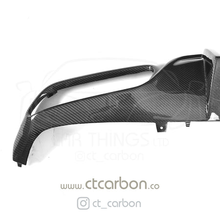 MERCEDES W205 C63 & C63 COUPE 2DR CARBION DIFFUSER - OEM+ CT STYLE - CT Carbon