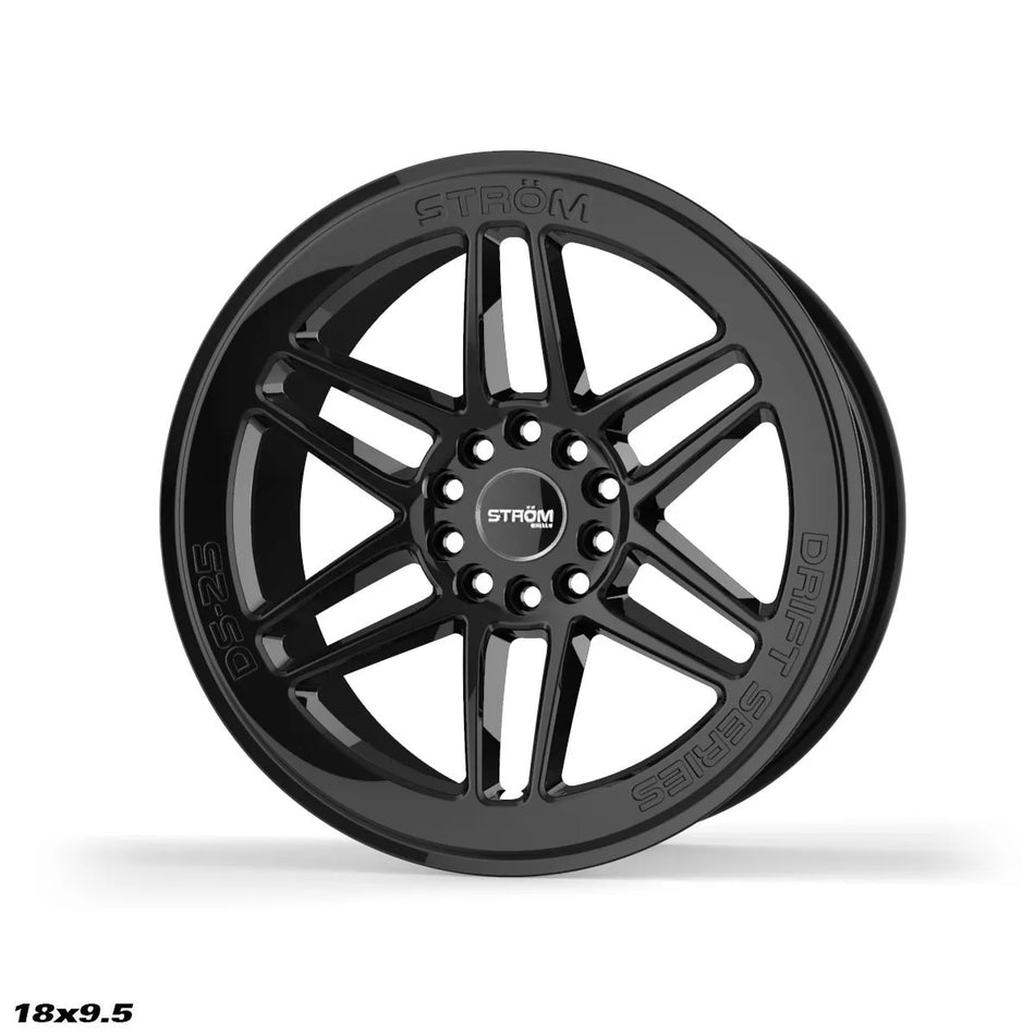 STROM DS-25 18x9.5 ET35 10x114.3/120 Gloss Black