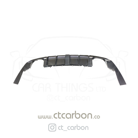 AUDI RS3 8V SALOON REAR CARBON DIFFUSER WITH DTM LIGHT - CT Carbon