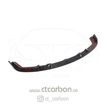 BMW M2C F87 CARBON FIBRE SPLITTER - 3D STYLE - CT Carbon