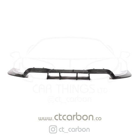 BMW M2 / M2C F87 CARBON FIBRE DIFFUSER - V STYLE - CT Carbon