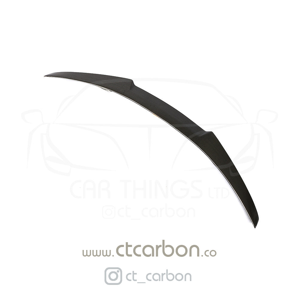 BMW M4 F82 CARBON FIBRE SPOILER - V STYLE - CT Carbon