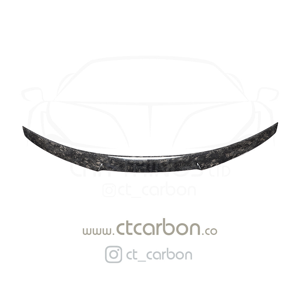 BMW M3 F80 & F30 3 SERIES FORGED CARBON FIBRE SPOILER - V STYLE - CT Carbon