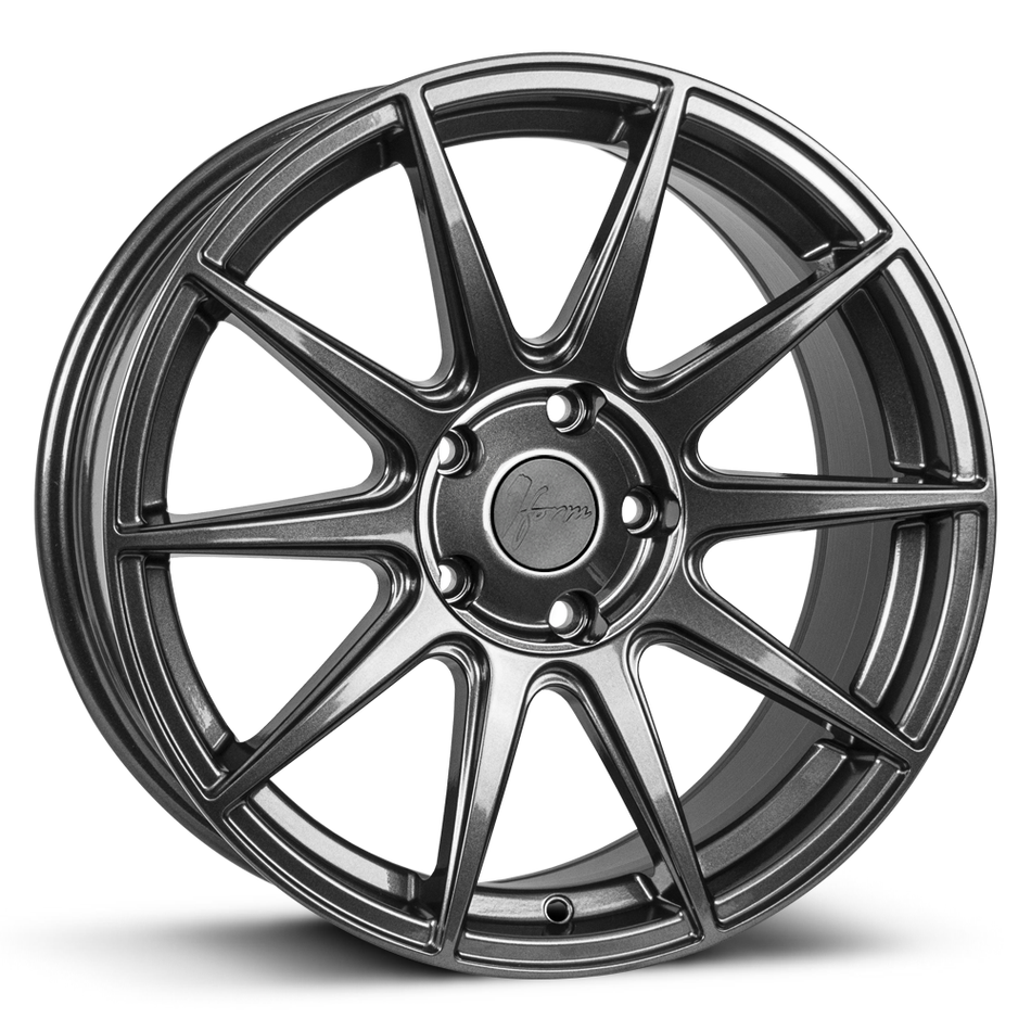 1Form Edition 3+ 18x8.5 ET30-45 5H BLANK Gloss Graphite