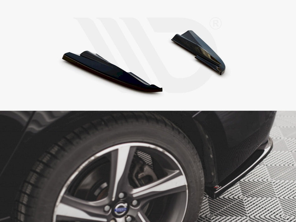 Rear Side Splitters Volvo S60 R-design MK2 (2014-2018)