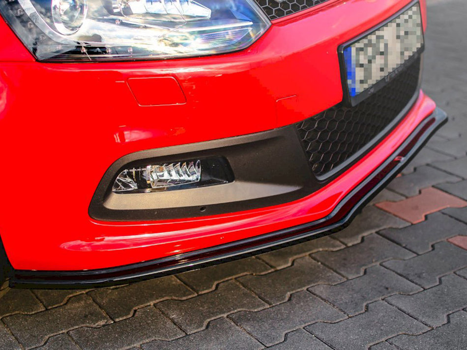 Front Splitter V.2 Volkswagen Polo MK5 GTI 6R Pre-facelift (2009-2014)