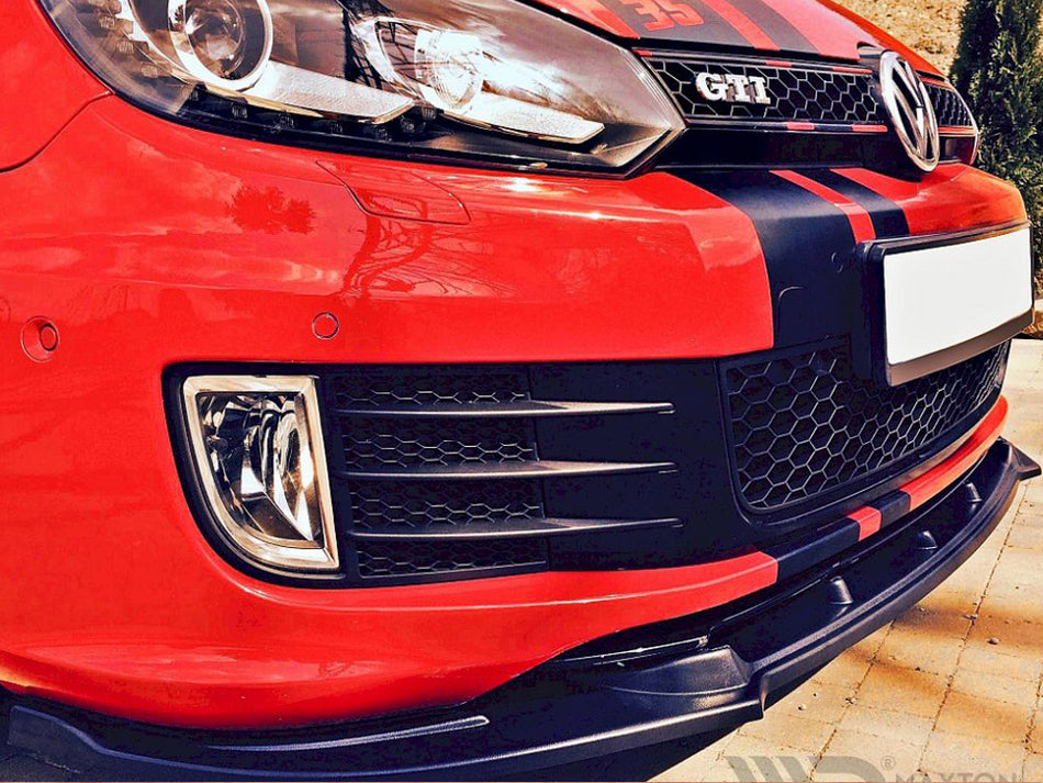 Front Splitter VW Golf VI GTI 35TH