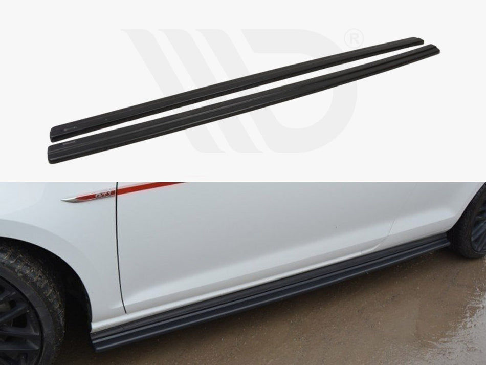Side Skirts Diffusers VW Golf GTI 7.5 (2017-)