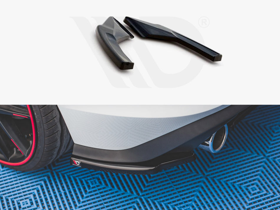 Rear Side Splitters VW Golf MK8 GTI (2020-)