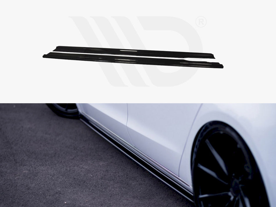 Side Skirts Diffusers Audi A8 D4 (2009- 2013)