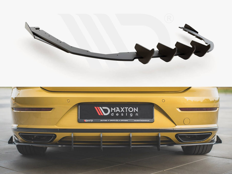 Maxton Racing Rear Valance (+flaps) VW Arteon R-line (2017-)