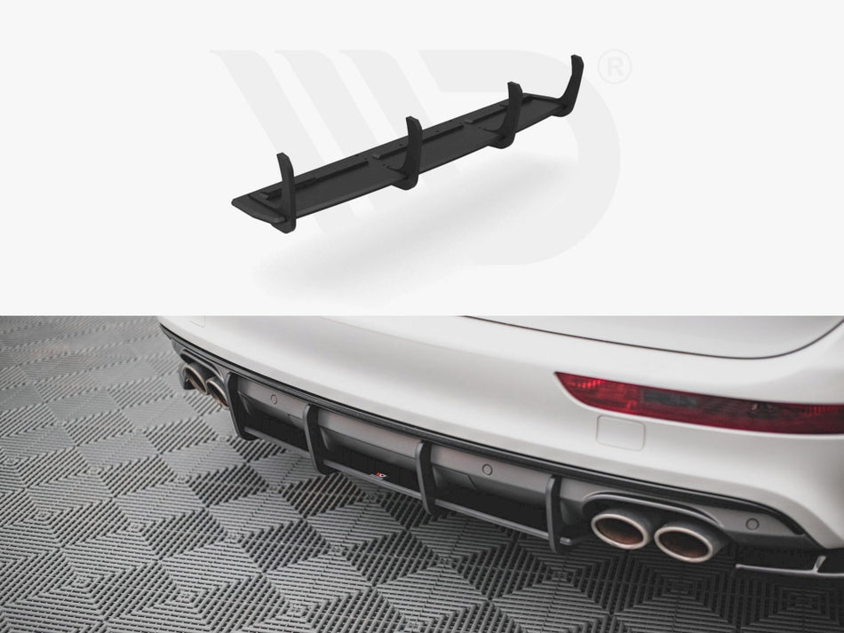 2012-2015 C7 Audi A7, S7 - CAP Carbon Fiber Diffuser - V1