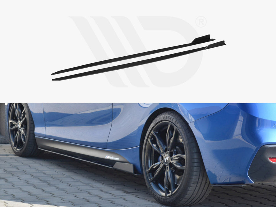 Racing Side Skirts Diffusers Bmw 1 F21 M135I / M140I / M-pack (2011-19)