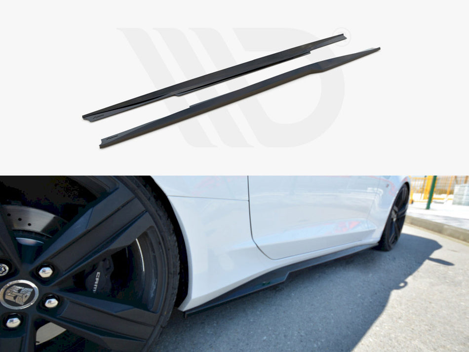 Side Skirts Splitters Chevrolet Camaro 6TH-GEN. Phase-i 2SS Coupe (2016-18)