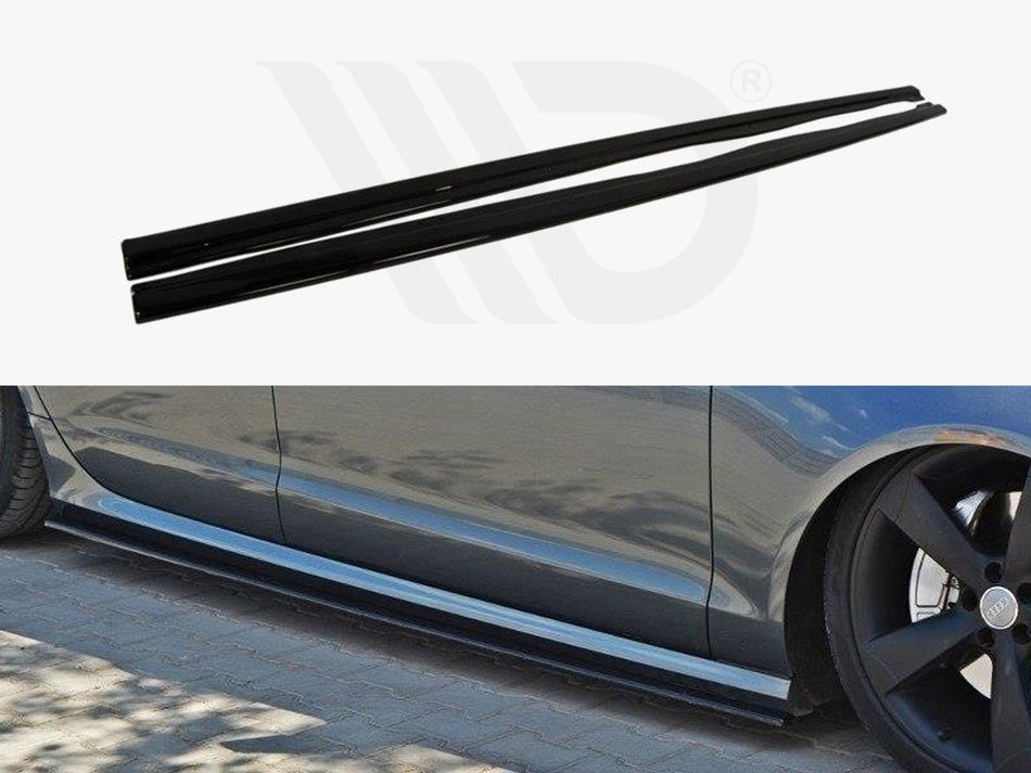 Side Skirts Diffusers Audi S6 / A6 C7 S-line (2011-2014)