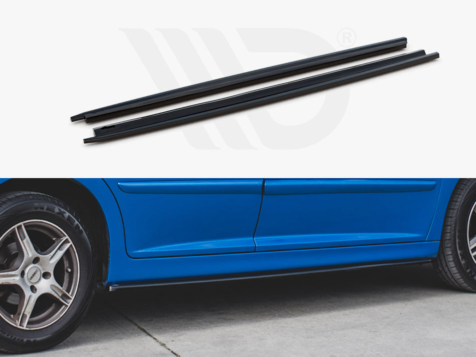 Side Skirts Diffusers Peugeot 207 Sport (2006-2009)