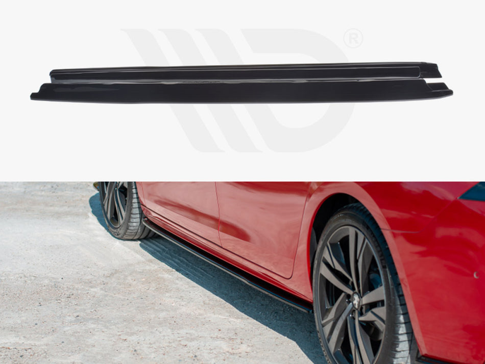 Side Skirts Diffusers Peugeot 508 SW MK2