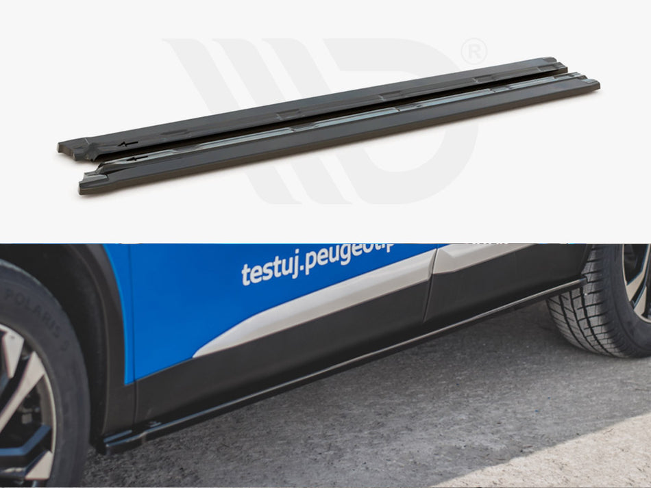 Side Skirts Diffusers Peugeot 2008 MK2 (2019-)