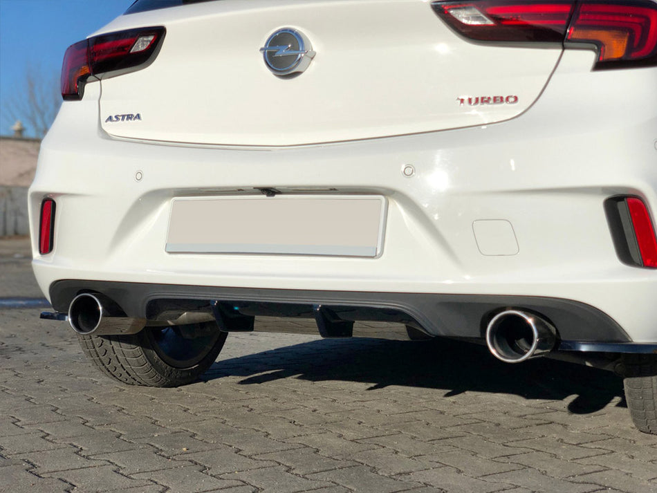 Rear Diffuser Opel/vauxhall Astra K Opc-line/vx-line (2015-2019)